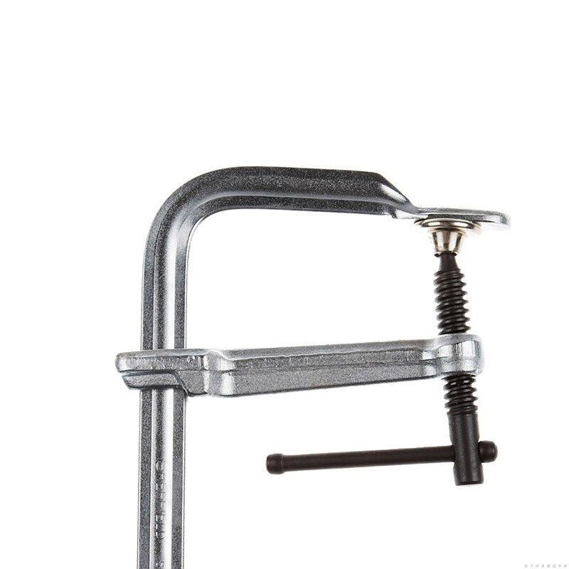 钢盾SHEFFIELD S049101 锻打F夹80X160mm 重型T柄大力F夹子夹紧器 - 图3