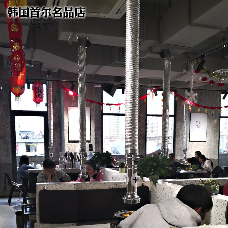 韩式烤肉伸缩排烟管商用上排烟拉伸烟管烧烤排烟管吸烟罩排风设备,淘宝优惠券,粉丝福利购,淘宝优惠卷