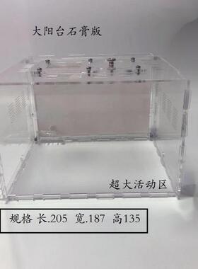 散装城堡混凝土特硬生日巢生亚克力长宽宠物蚁巢试管蚁巢石膏宠物