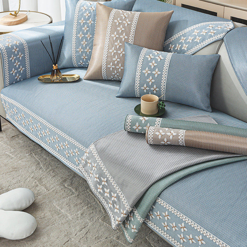 冰丝沙发垫夏季高档防滑坐垫夏天款简约现代凉席盖布全包沙发套罩,淘宝优惠券,粉丝福利购,淘宝优惠卷