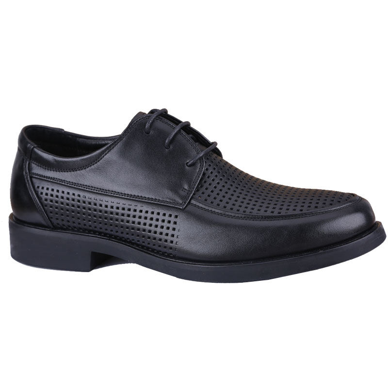 夏季男凉鞋商务休闲皮鞋洞洞鞋镂空透气 厚底真皮男士皮凉鞋系带,淘宝优惠券,粉丝福利购,淘宝优惠卷