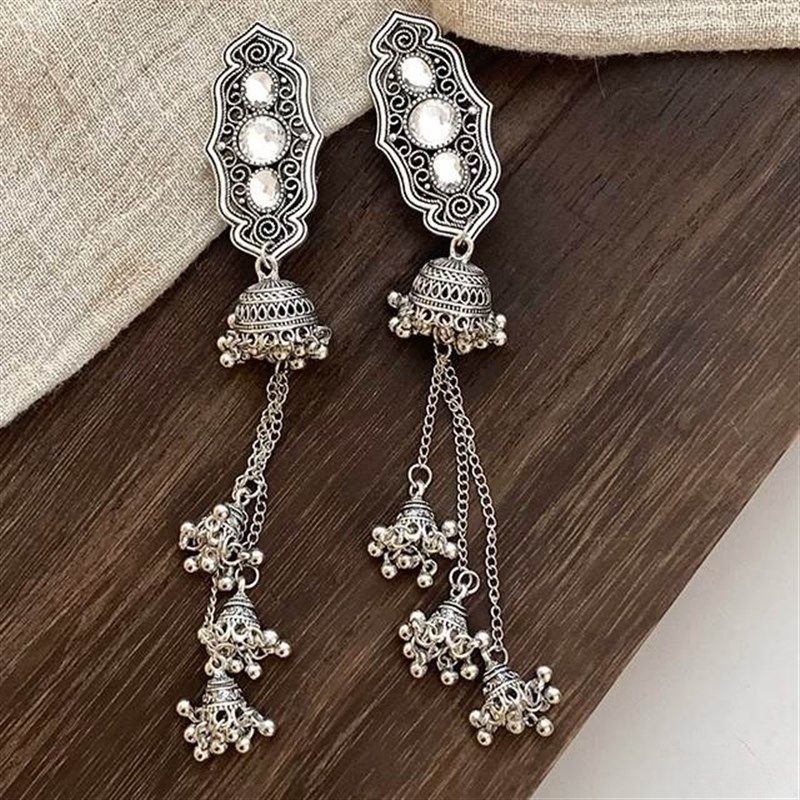 苗疆风~新中式铃铛发夹女轻奢流苏侧边夹民族风刘海夹盘发器头饰,淘宝优惠券,粉丝福利购,淘宝优惠卷