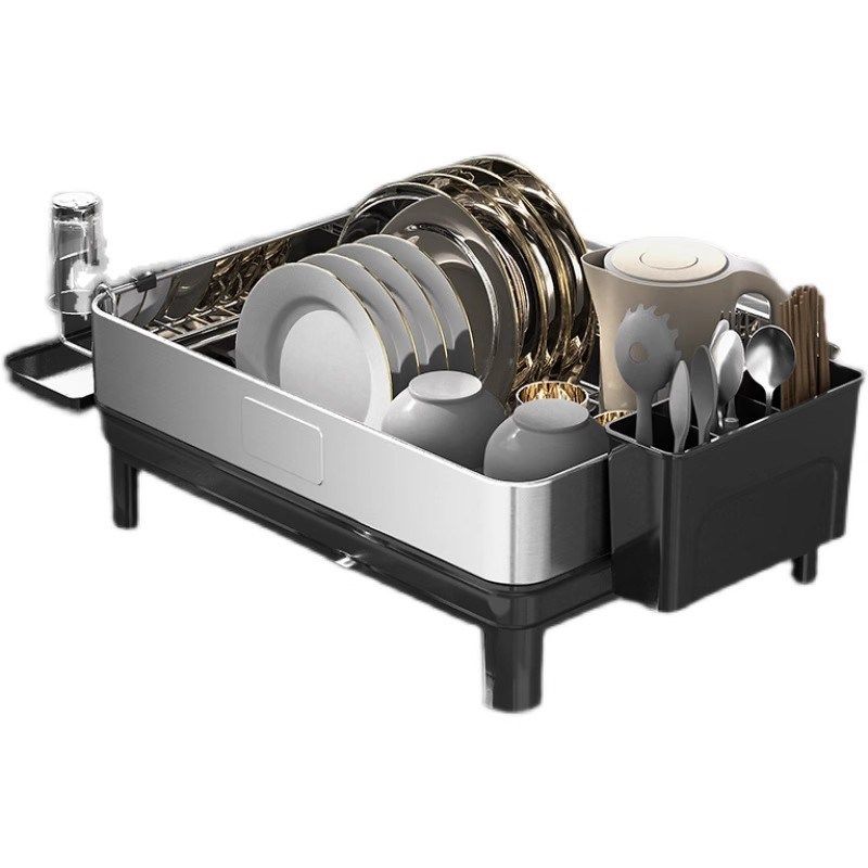 304不锈钢厨房碗碟收纳架水槽沥水架家用多功能放碗汲水置物架子,淘宝优惠券,粉丝福利购,淘宝优惠卷