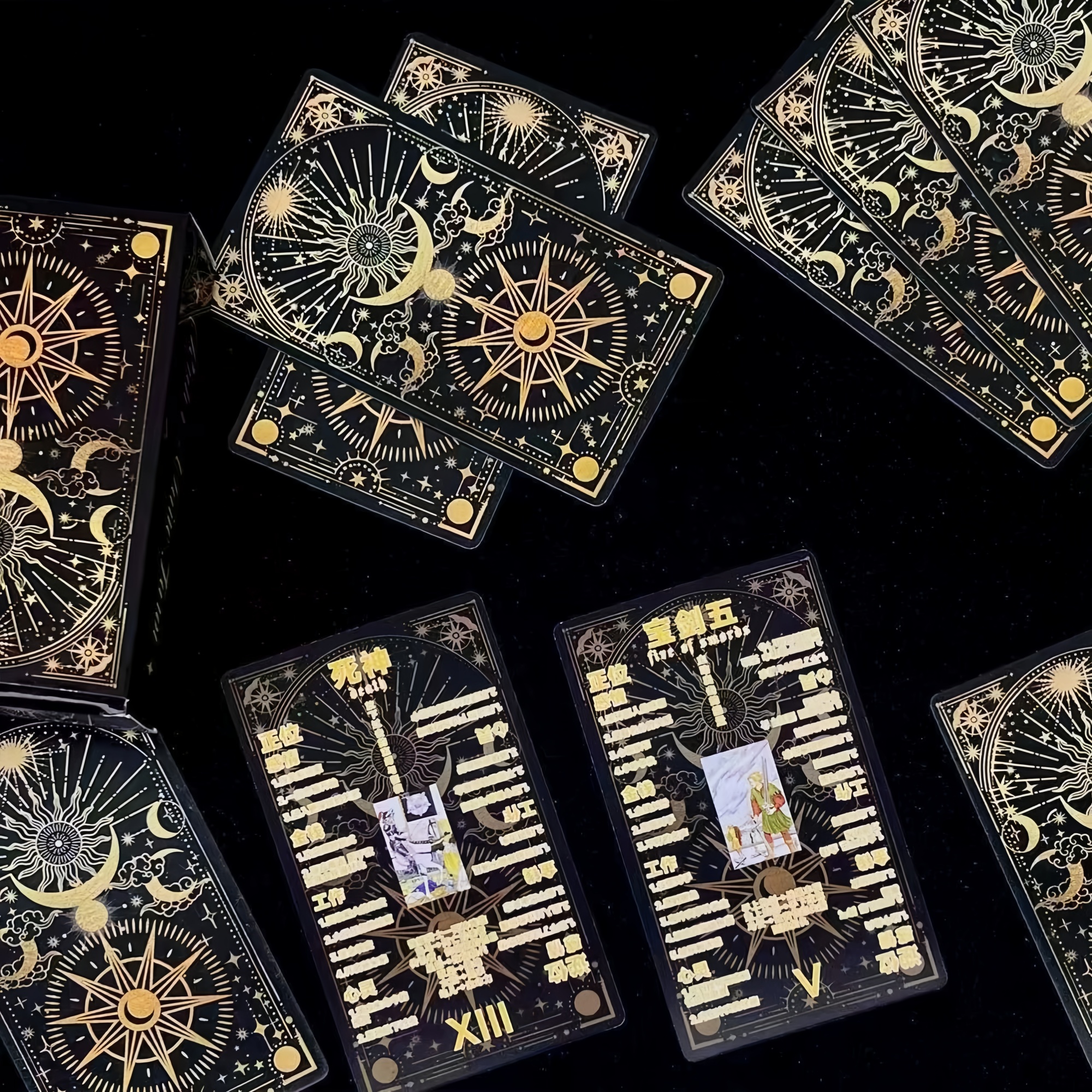 2025新款宿命塔牌78初学者经典高颜值桌罗新款原创卡牌塔罗牌桌游 - 图2