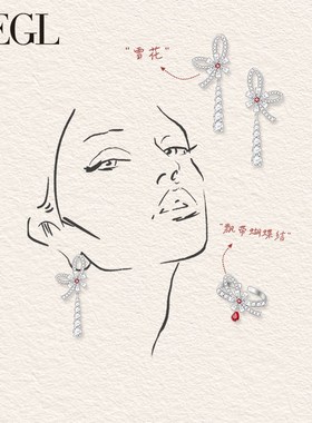 ZEGL设计师新年系列红色锆石戒指女小众设计轻奢高级感指环食指戒