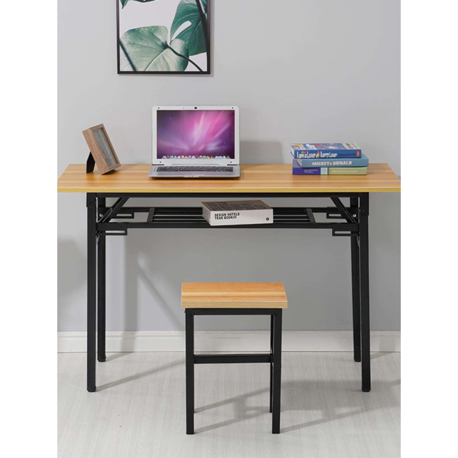 简易折叠桌长方形培训桌摆摊桌户外学习书桌会议长条桌餐桌IBM桌 - 图1