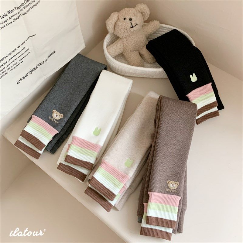 女童打底裤秋冬加厚加绒款纯棉打底袜不连脚外穿白色保暖九分裤,淘宝优惠券,粉丝福利购,淘宝优惠卷