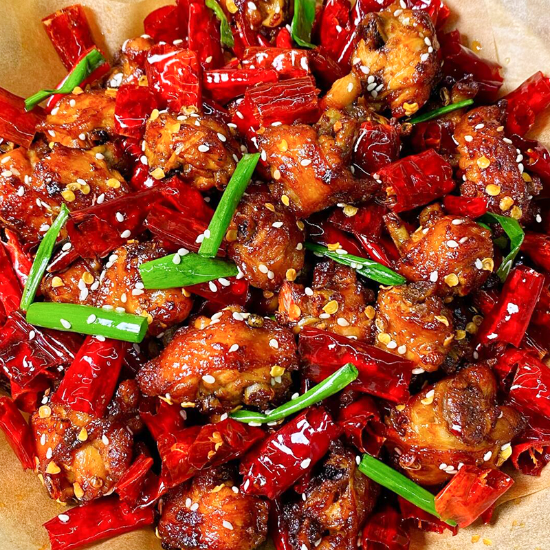 滇二娃带骨辣子鸡麻辣鸡丁即食鸡胸肉类香辣解馋冷吃零食特产小吃,淘宝优惠券,粉丝福利购,淘宝优惠卷