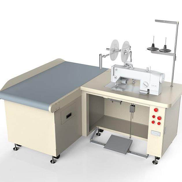 窗帘花样拼接机花式缝纫锁边机绒布纱布缝制自动送料窗帘加工设备,淘宝优惠券,粉丝福利购,淘宝优惠卷