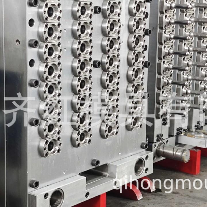 瓶胚模具PET针阀式自锁气封长浇口短浇口各种腔数可定制 - 图0