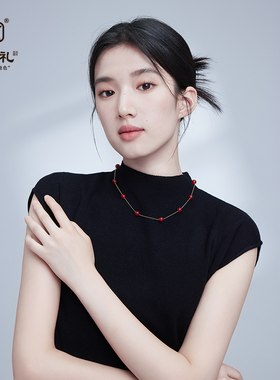 宫中礼【满天星】玛瑙项链