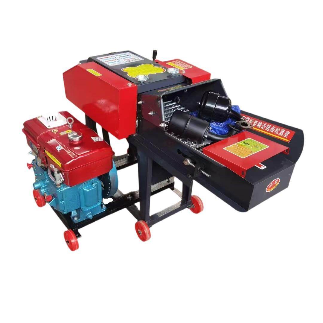 小型家用小钢炮铡草机用于牛马羊等家禽6刀款电机柴油机两用,淘宝优惠券,粉丝福利购,淘宝优惠卷