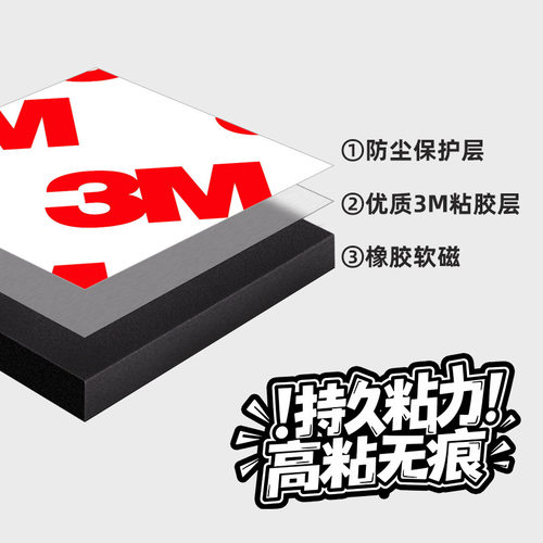 Mriya拼豆冰箱贴背胶软磁性贴可裁剪DIY拼豆豆工具磁铁拼豆配件 - 图0