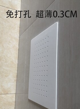 强弱电箱洞口遮挡超薄亚克力盖板免打孔信号箱Q定制电表箱盒装饰