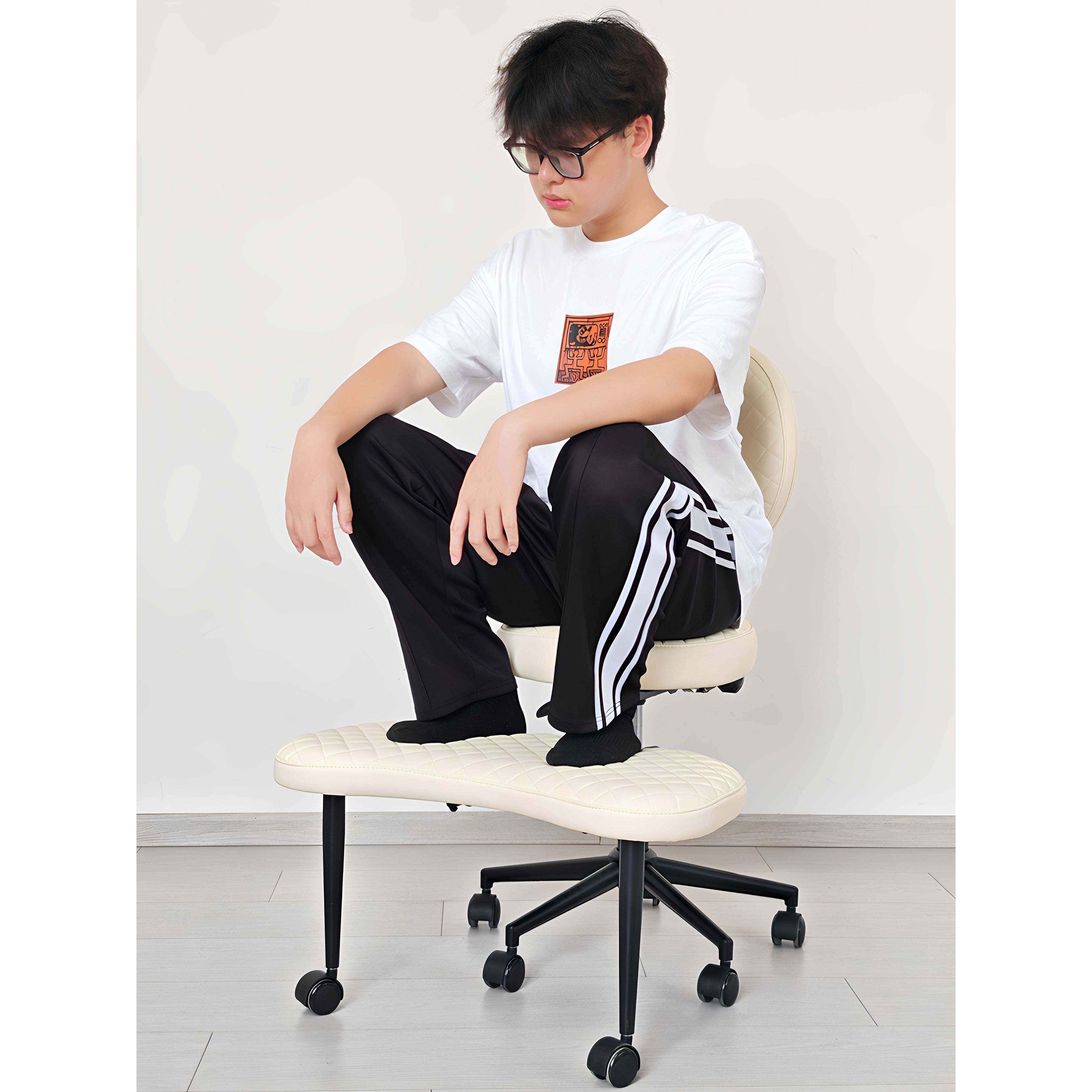 盘腿椅，坐而不坐，电脑椅，猴子凳，带靠背的下蹲瑜伽冥想椅，斜,淘宝优惠券,粉丝福利购,淘宝优惠卷