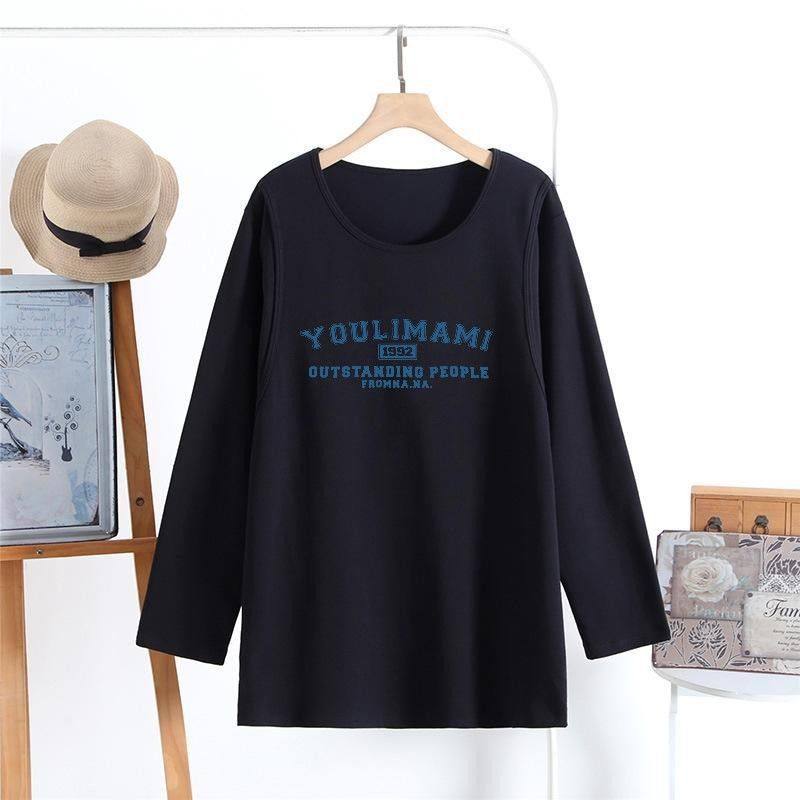 哺乳长袖T恤上衣长袖宽松孕妇秋季宽松款喂奶月子服家居睡衣秋冬,淘宝优惠券,粉丝福利购,淘宝优惠卷