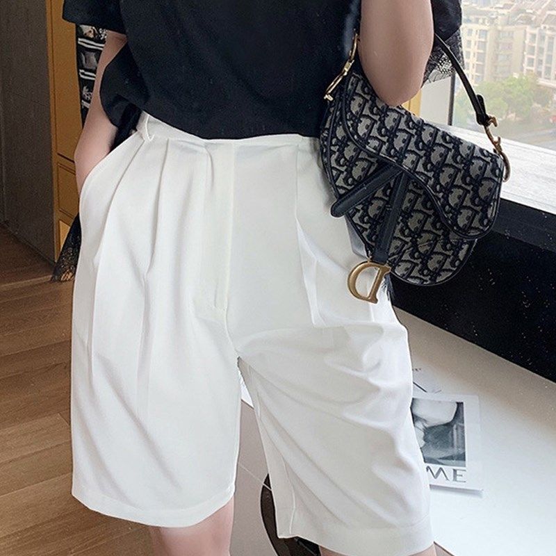 大码孕妇短裤夏季外穿休闲阔腿五分裤雪纺薄款宽松西装中裤200斤,淘宝优惠券,粉丝福利购,淘宝优惠卷