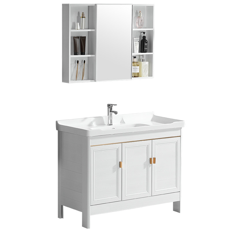 卫生间洗脸盆柜卫浴小户型洗面盆柜洗漱台太空铝浴室柜组合洗手盆,淘宝优惠券,粉丝福利购,淘宝优惠卷