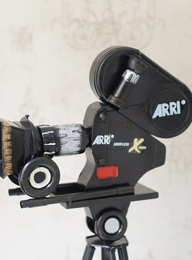 复古老式放映机摄影机模型咖啡厅酒吧影院店铺创意装饰品道具摆件