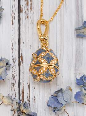 SELENICHAST原创设计生肖蛋系列龙项链毛衣链小众吊坠送生日礼物