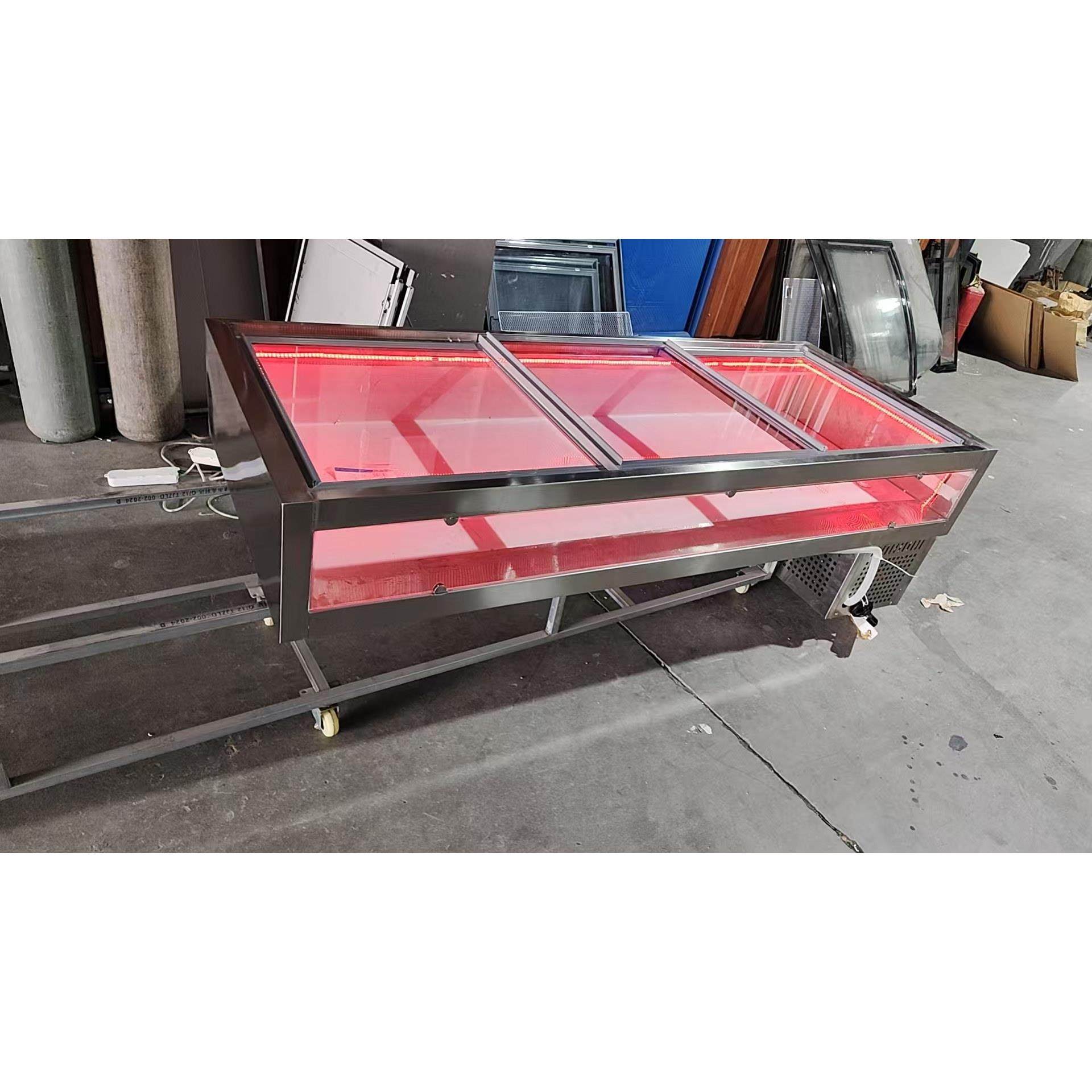 定制展示柜海鲜冰台商用火锅菜品保鲜台式冷藏喷雾酒店三轮车摆摊,淘宝优惠券,粉丝福利购,淘宝优惠卷