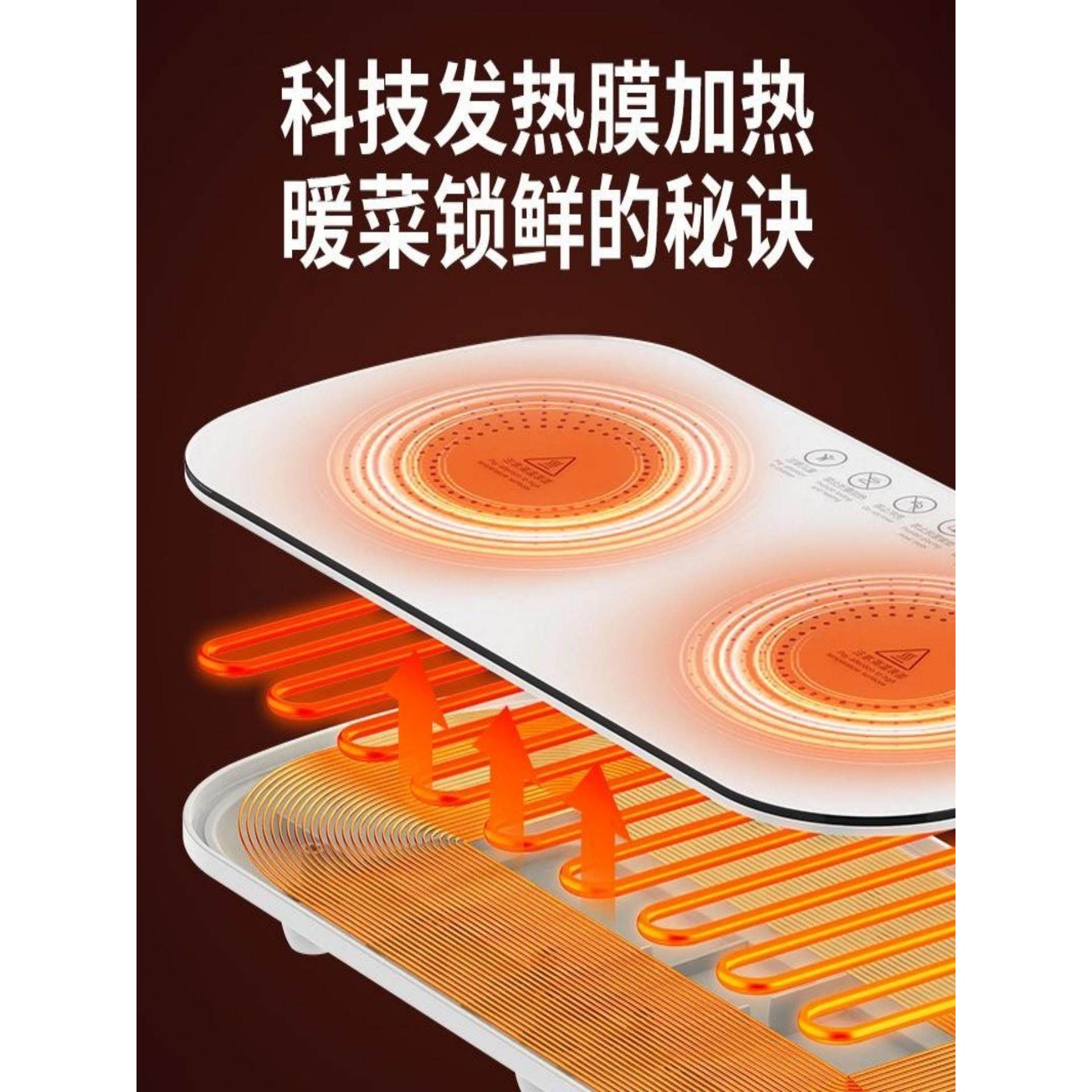 一体暖菜板速热调温饭菜神器家用多功能电加热菜垫拼接式保温板,淘宝优惠券,粉丝福利购,淘宝优惠卷