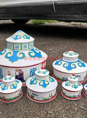 内蒙古特色手工艺品蒙古族首饰盒蒙古包模型饰品盒摆件收纳盒礼品