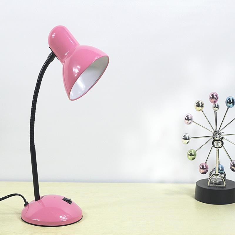 护眼led台灯学习书桌 宿舍插电学生儿童台式金属简约办公阅读台灯,淘宝优惠券,粉丝福利购,淘宝优惠卷
