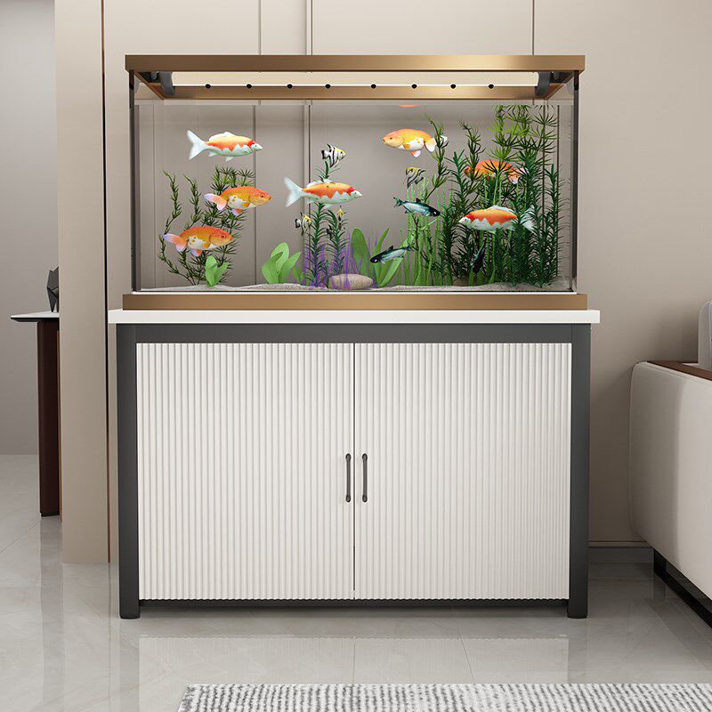 家用鱼缸柜超强承重鱼缸架收纳储物柜铁艺鱼缸底座底柜水族箱底架,淘宝优惠券,粉丝福利购,淘宝优惠卷