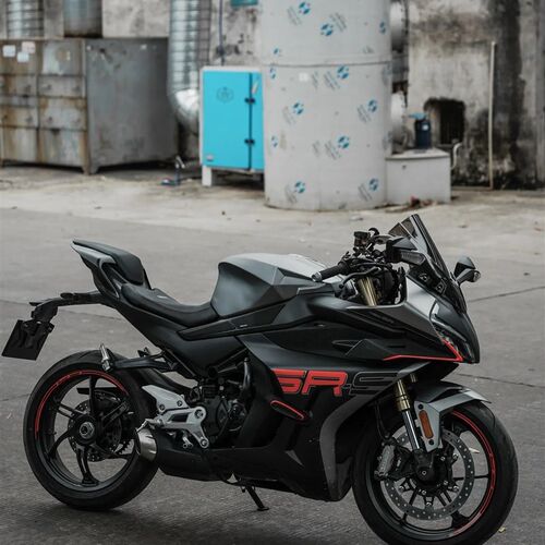 RCR原车开发 春风450sr/srs改装油箱罩  升高竞技油箱罩 无损安装 - 图0