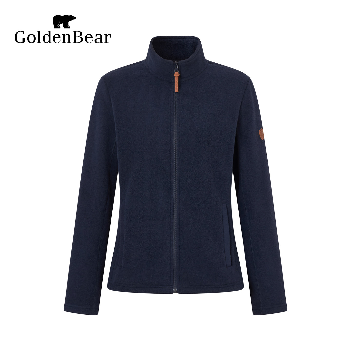 【双面摇粒绒】GOLDEN BEAR/金熊 秋冬新款女士立领摇粒绒外套,淘宝优惠券,粉丝福利购,淘宝优惠卷