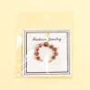 Hand-woven natural rice beads and copper wire rings European and American personalized design cross-border jewelry supply
