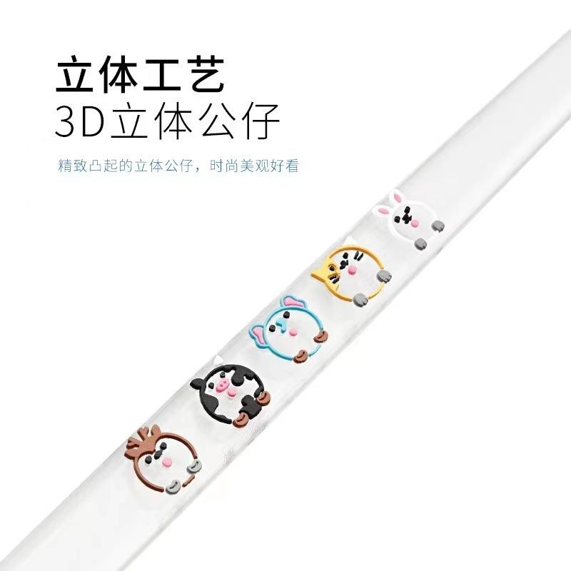 加长汽车车门防撞条轮眉防擦条保险杠防刮痕贴通用装饰条卡通透明 - 图3