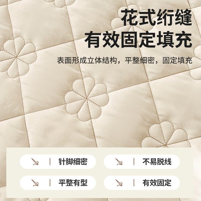 2025新款加厚夹棉床裙式床罩单件落地下摆防滑床单1.5m1.8米加棉,淘宝优惠券,粉丝福利购,淘宝优惠卷