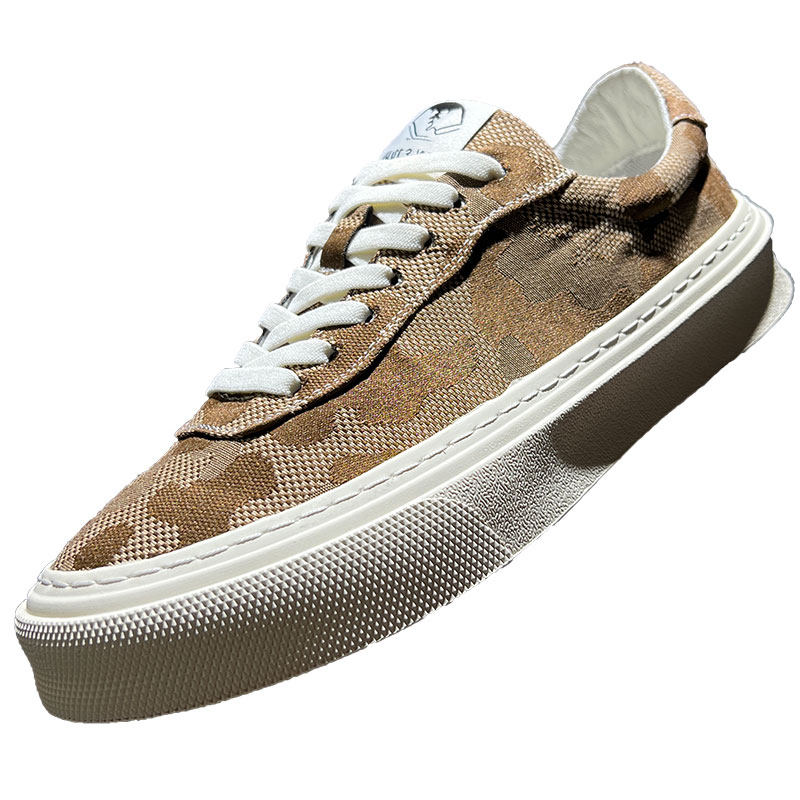 厚底帆布鞋2023夏季r新款低帮透气迷彩板鞋潮流百搭运动休闲男鞋,淘宝优惠券,粉丝福利购,淘宝优惠卷