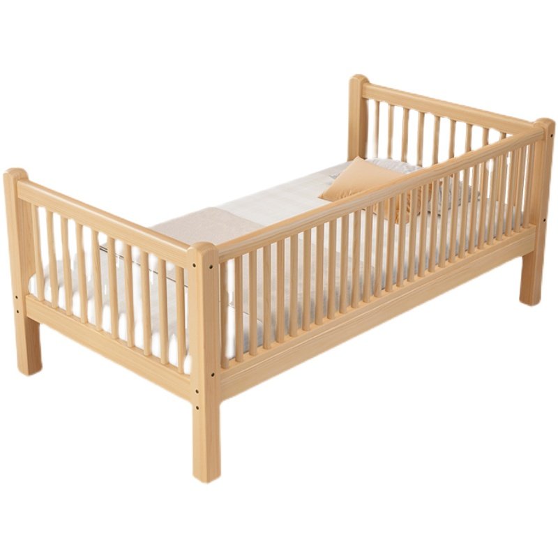 儿童床男孩女孩无甲醛婴儿床拼接大床边实木宝宝小床加宽扩床神器,淘宝优惠券,粉丝福利购,淘宝优惠卷