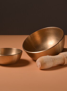 梵木果新年礼物袖珍海豚音小套钵礼盒春节送礼商务尼泊尔手工颂钵