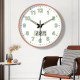 Fluorescent soft and non-dazzling silent wall clock