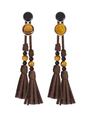 MACEMava无限引力流苏耳环项链