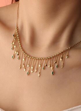 【女神礼物】RC Retro Chic意大利复古时尚首饰 生命之树流苏项链