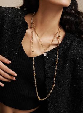 【女神礼物】RC Retro Chic意大利复古时尚首饰 罗马白色盾牌项链