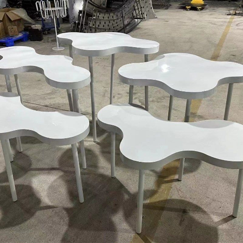 婚庆道具新款波浪铁艺甜品台四件套花器摆件花架子舞台摆件,淘宝优惠券,粉丝福利购,淘宝优惠卷