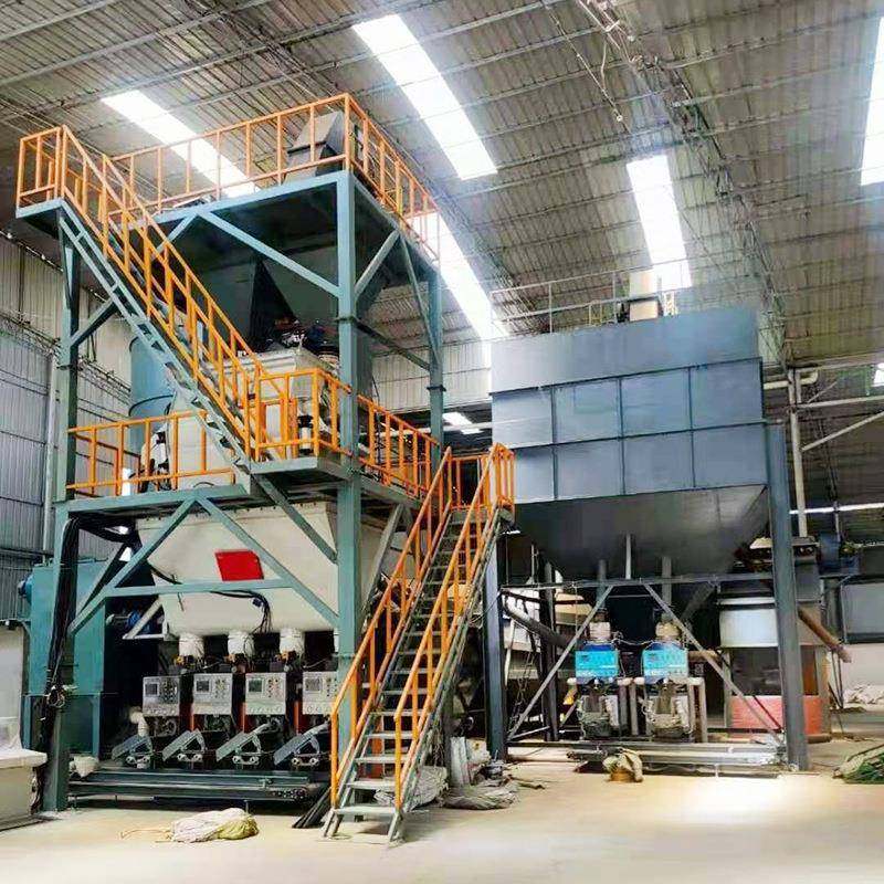 干粉砂浆设备成套自动制作设备腻子粉搅拌包装混合设备,淘宝优惠券,粉丝福利购,淘宝优惠卷