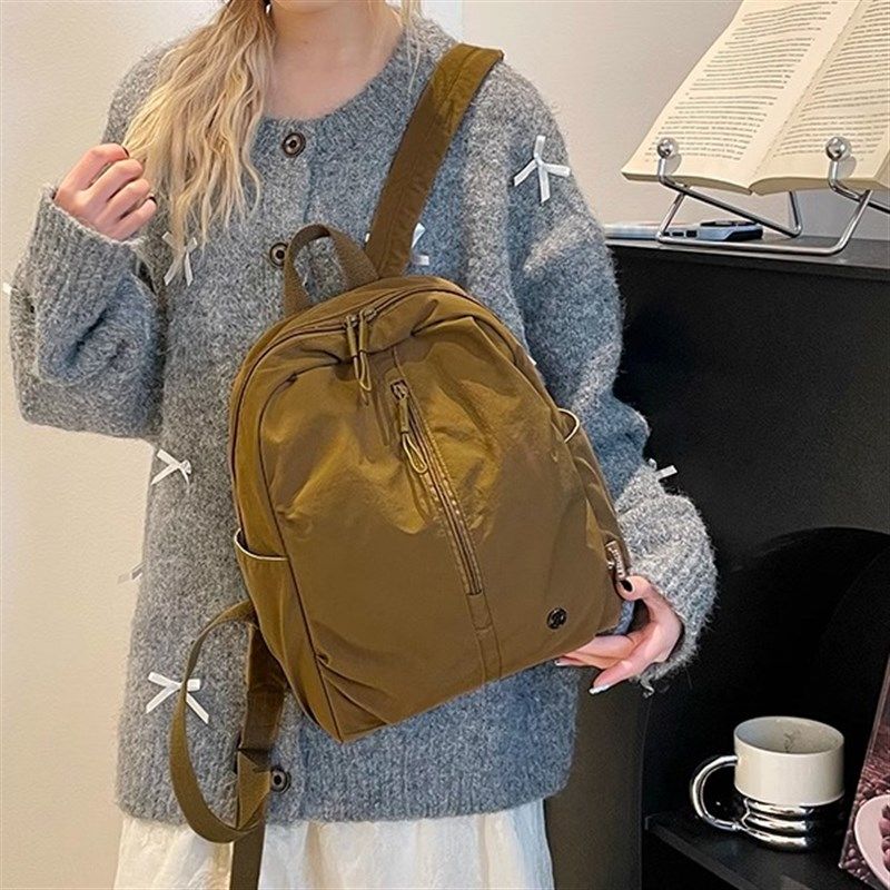 轻量化双b肩包女2025新款户外登山小背包旅游轻便休闲书包男大学,淘宝优惠券,粉丝福利购,淘宝优惠卷