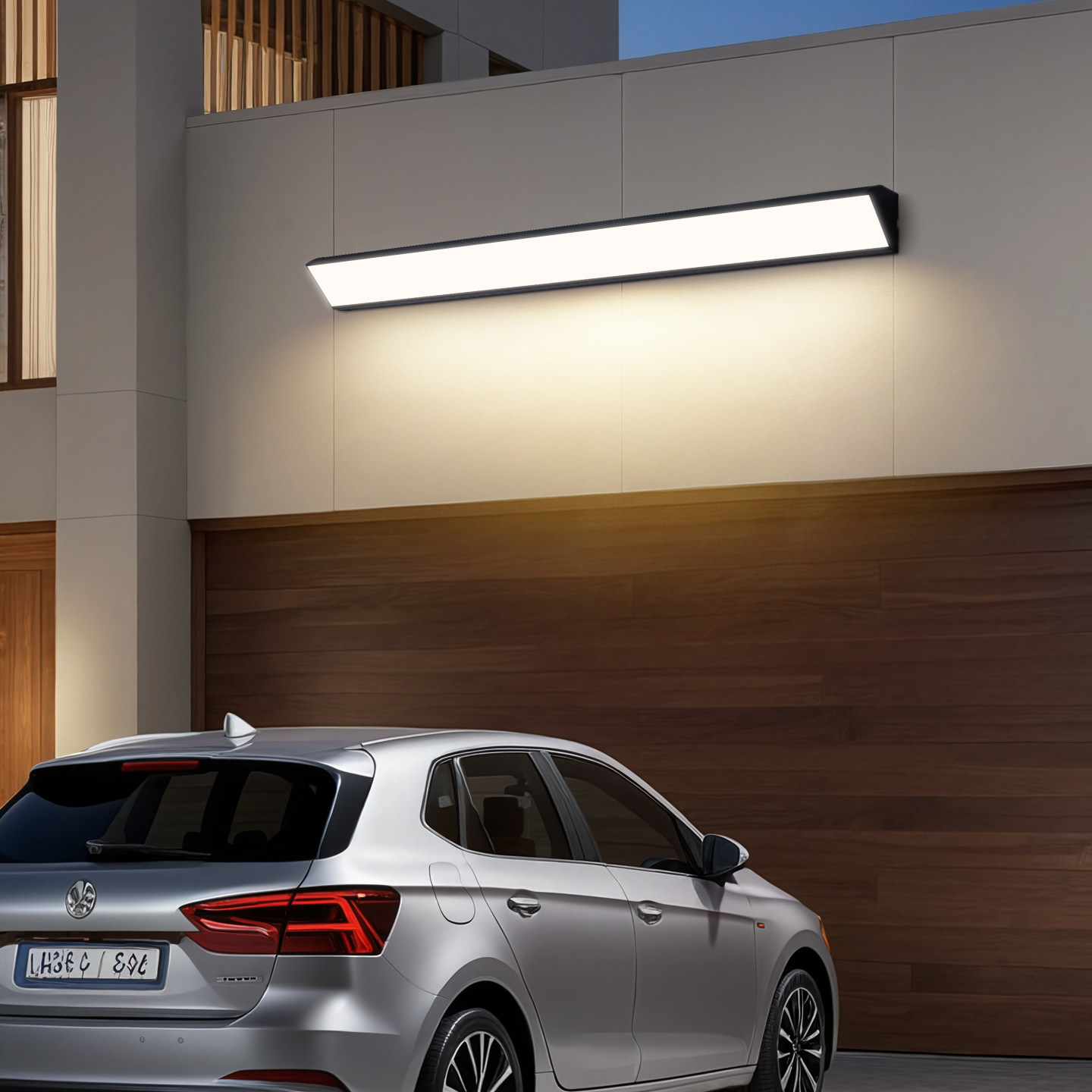 led长条壁灯墙上明装户外感应灯防水三角灯室外阳台庭院灯露台灯,淘宝优惠券,粉丝福利购,淘宝优惠卷