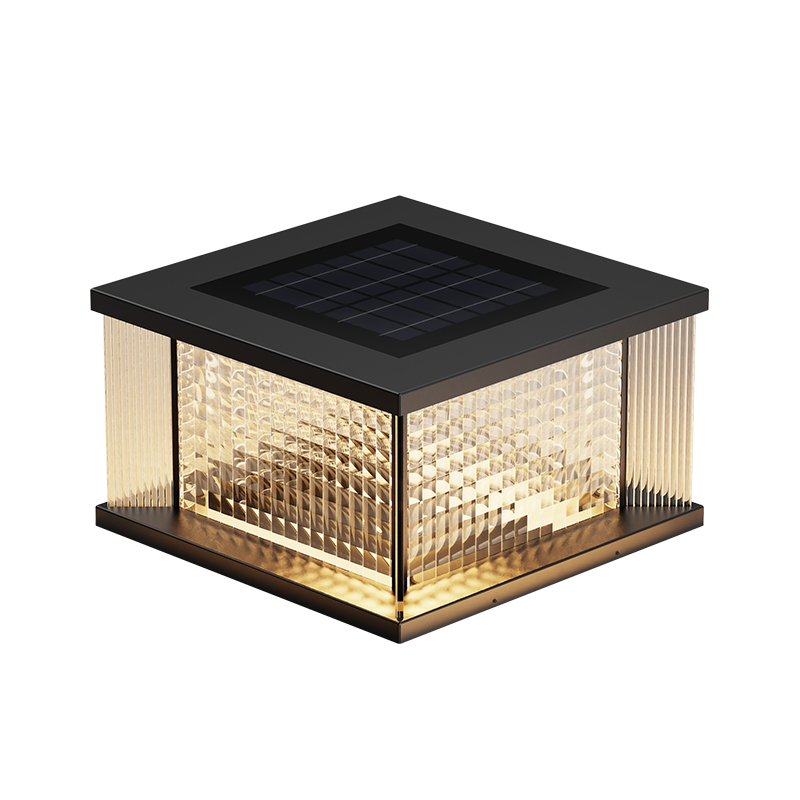 太阳能柱头灯户外别墅院子门柱灯室外围墙灯庭院大门柱子灯接电款 - 图3