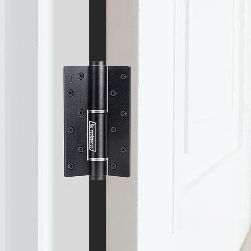 隐形门合页自动关门闭门器缓冲大门液压阻尼弹簧合页自闭合页静音 - 图0