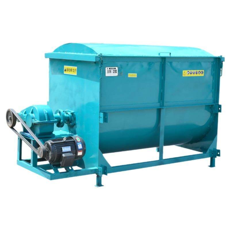 卧式草料搅拌机饲料牛羊料养殖酒糟混饲草干湿两用拌草机,淘宝优惠券,粉丝福利购,淘宝优惠卷