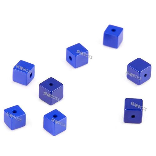 蓝矿石柱形珠桶珠 散珠 隔珠 半成品 帝王青 宝石蓝 - 图0