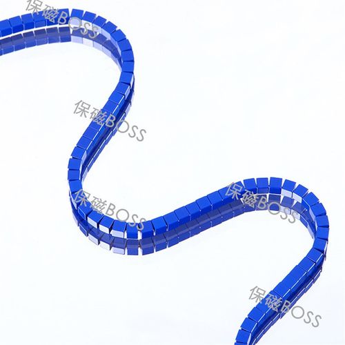 蓝矿石柱形珠桶珠 散珠 隔珠 半成品 帝王青 宝石蓝 - 图2